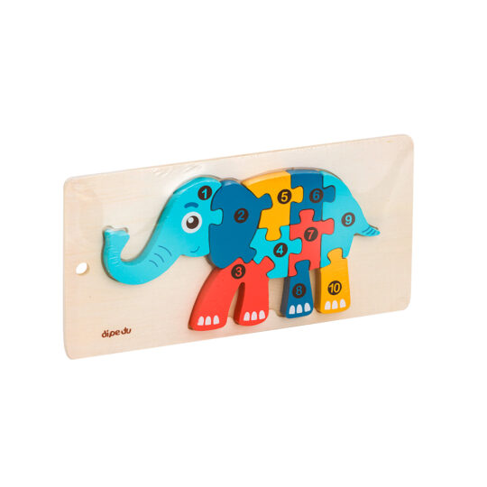 Quebra-cabeça Elefante