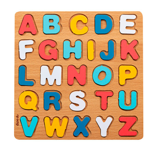 Prancha de Encaixe Letras