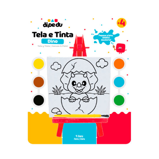 Pintura Tela e Tinta Dino