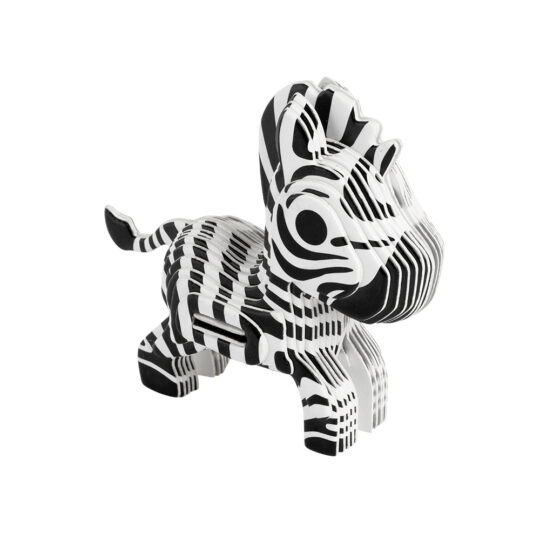 Quebra-cabeça 3D Zebra Listradinha