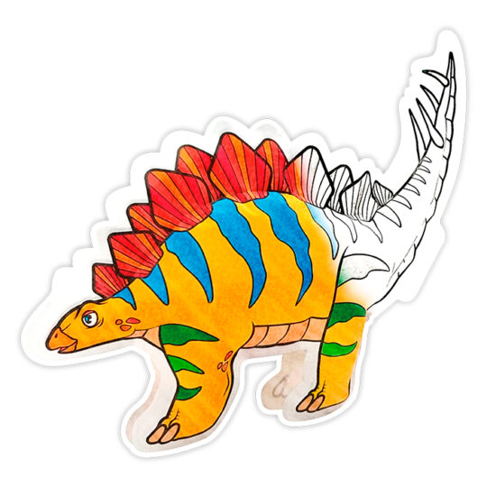 Balão Pinta e Enche Dino Stego